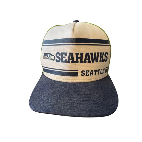 Seattle Seahawks new era 9fifty mesh NFL SnapBack adjustable hat cap 1976 - Picture 1 of 5